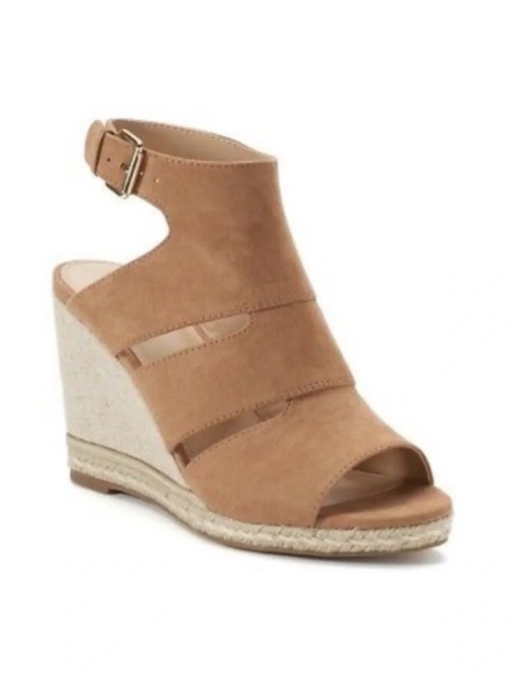 Apt.9 Wedge Sandals Cutout Sandal 7.5 